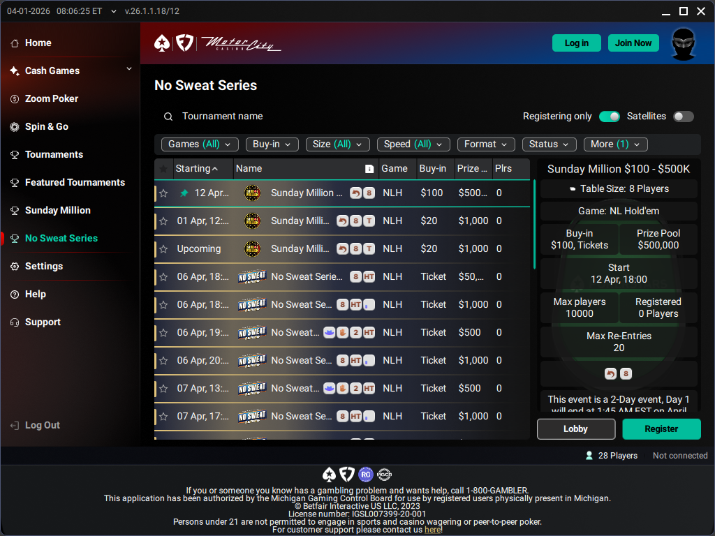 No Sweat Series to celebrate launch of PokerStars x FanDuel